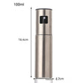 Stainless Steel Olive Oil Sprayer Bottle – High-Pressure Leakproof Fuel Spray Mister for Cooking & Barbecue
