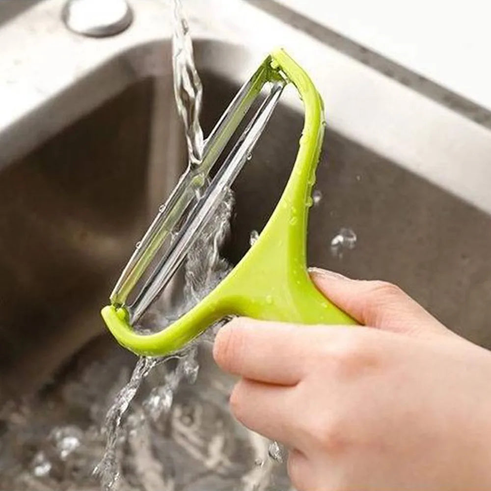 Stainless Steel Vegetable Slicer & Cabbage Shredder