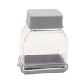 Manual Garlic Press and Grater Tool - Stainless Steel Garlic Chopper, Cutter & Peeler Set