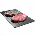 Rapid Defrosting Tray – Aluminum Thaw Plate for Frozen Meat