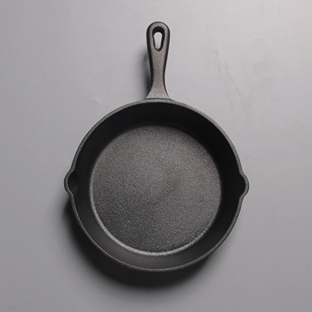 Pre-Seasoned Cast Iron Skillet Set – 3-Piece Non-Stick Griddle Pan