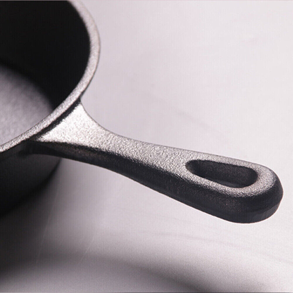 Pre-Seasoned Cast Iron Skillet Set – 3-Piece Non-Stick Griddle Pan